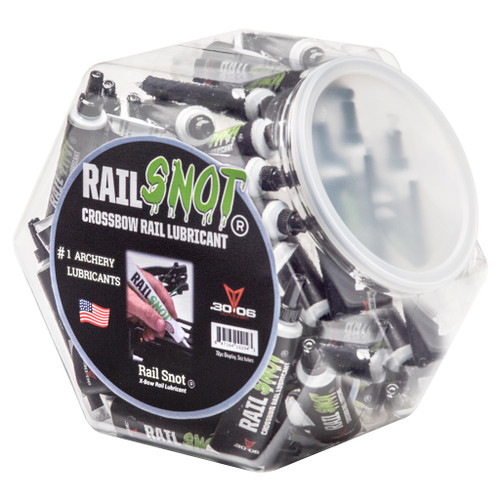 30-06 Rail Snot Crossbow Lube Counter Display 72 Count - RS05-72
