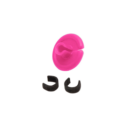 October Mountain String Love 2.0 Kisser Button Pink 1 Pack