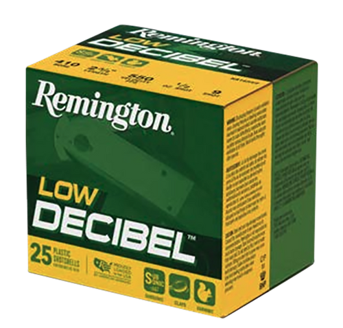 Remington Ammunition Low Decibel 410Gauge 2.50" 9Shot 25 Per Box/10 Case