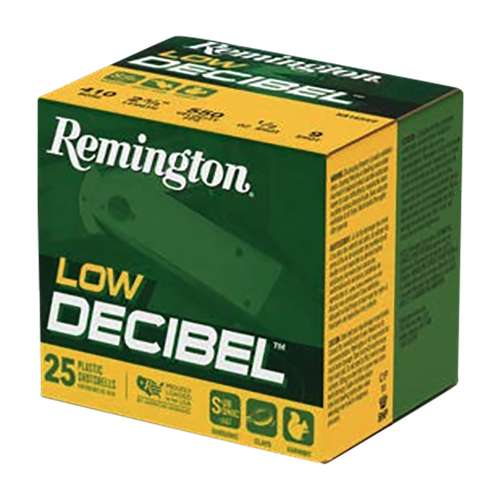 Remington Ammunition Low Decibel 410Gauge 2.50" 9Shot 25 Per Box/10 Case