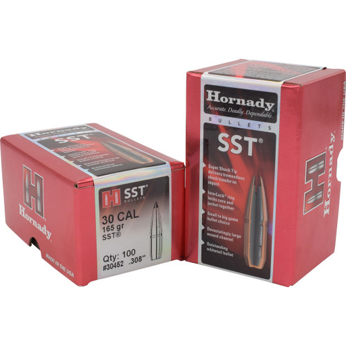 Hornady SST Bullets 30 cal. .308 in. 165 gr. 100 Pack