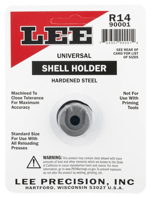 Lee Shell Holder Universal #14R 44/40 / 45 Long Colt - 90001