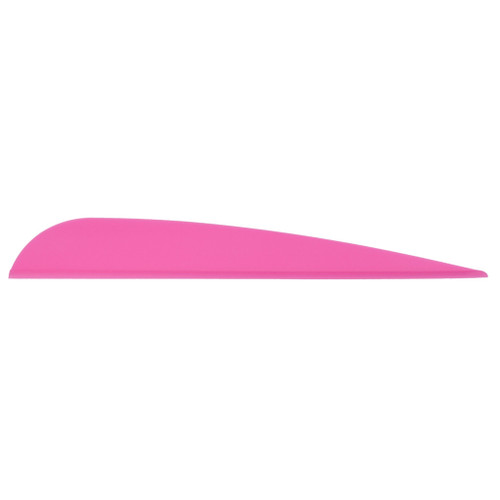 Arizona Archery Enterprises AAE Elite Plastifletch Vanes Hot Pink 3.875 in. 100 Pack