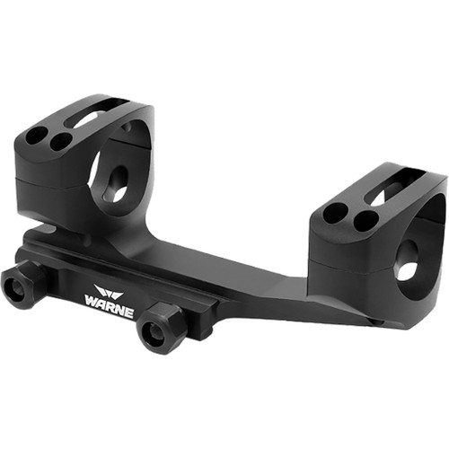 Warne Fixed MSR Cantilever Scope Mount Matte Black 30mm Ideal Height
