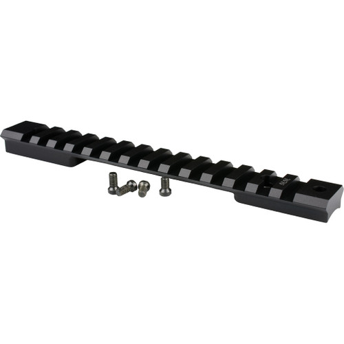 Warne Mountain Tech Rail Matte Black 20 MOA Winchester 70 Short Action