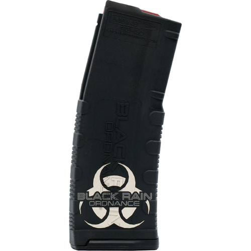 Black Rain Ordnance Lasered AR15 Magazine Logo 30-Round
