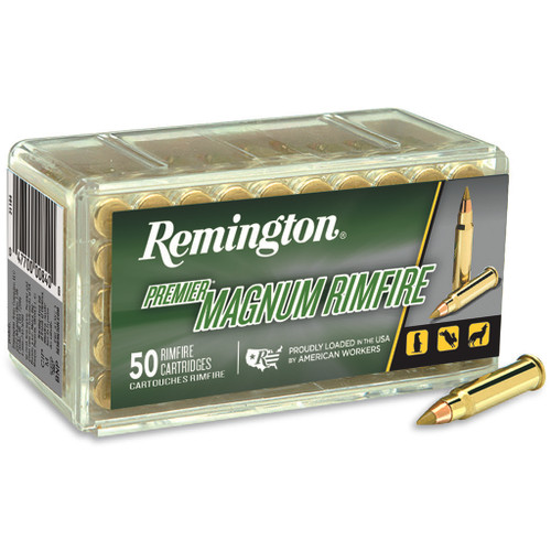 Remington Magnum Rimfire Ammo 17 HMR 17 gr. Accutip 50 rd.