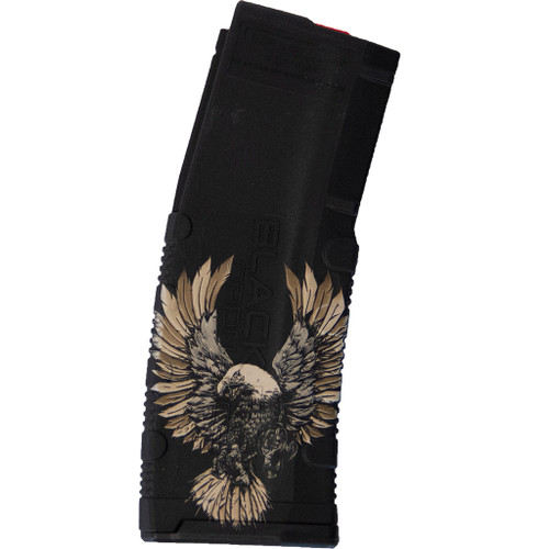 Black Rain Ordnance Lasered AR-15 American Flag Eagle 30rd Magazine - BRO-MAG30-EAGLEFLAG