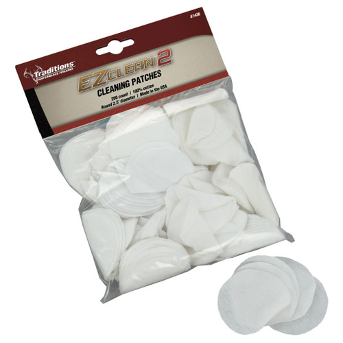 Traditions EZ Clean 2 Patches .45-.54 cal. 100 Pack