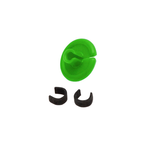 October Mountain String Love 2.0 Kisser Button Green 25 Pack