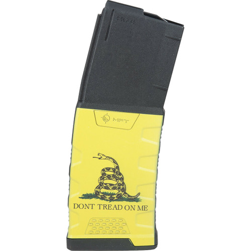 Mission First Tactical MFT Extreme Duty Polymer Magazine Gadsden Flag 30-Round 5.56x45mm/223 Rem./300 AAC