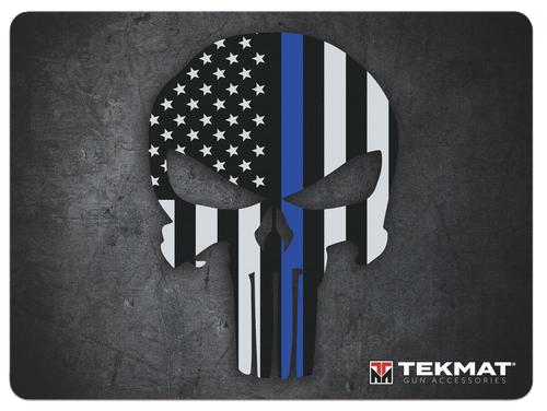 Beck TEK Llc TekMat Ultra 20 Cleaning Mat Black/White/Blue 15"x20" Line - TEKR20PUNISHER