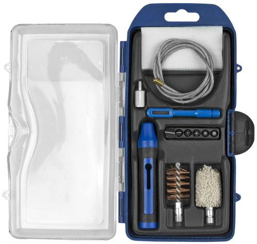 DAC GunMaster Cleaning Kit 12 Gauge Shotgun/14 Pieces Black/Blue
