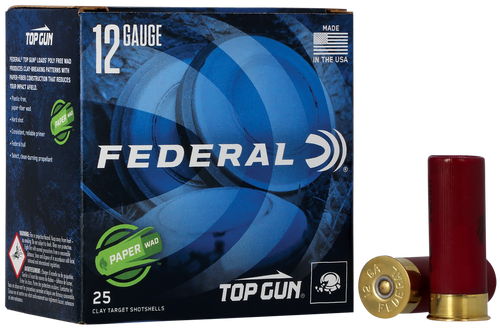 Federal Premium Paper Wad 12Gauge 2.75" 1oz 8Shot 25 Per Box/10 Case