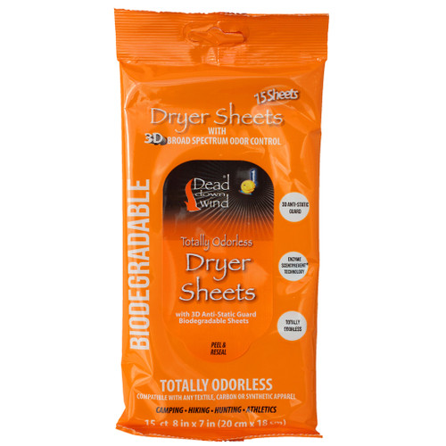 Dead Down Wind Dryer Sheets 15 Pack