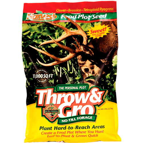 Evolved Habitats Throw & Gro Seed with Clover 5 lb - EVL-EVO81008