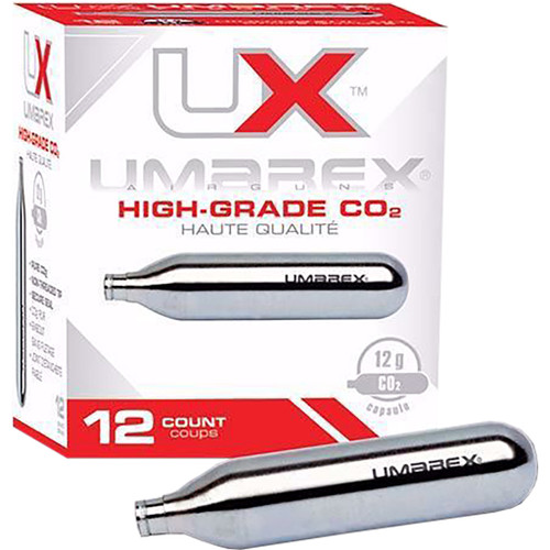 Umarex 12 gram CO2 Cylinder 12 Pack
