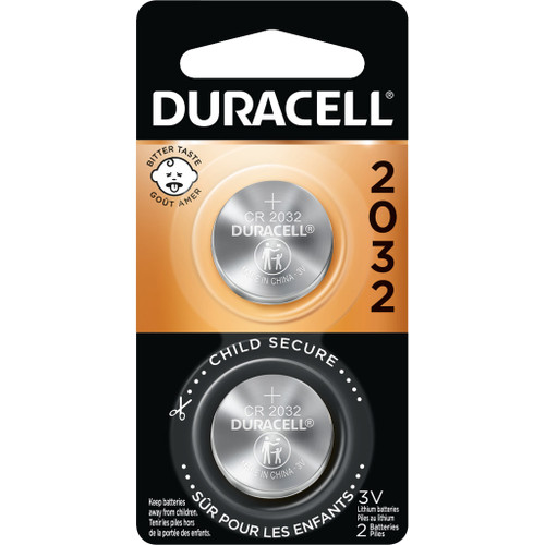 Duracell Lithium Coin Battery 2032 2 Pack