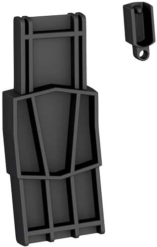 MTM AR Vise Block & Link Gray Angled Magazine-Well