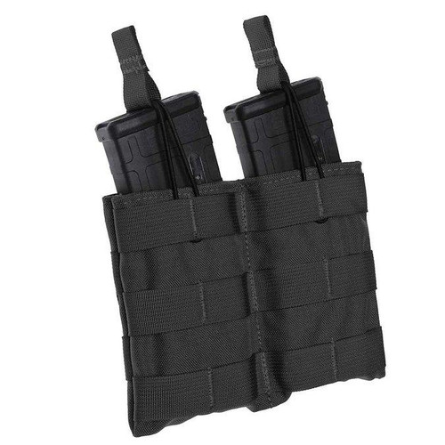 Military TacShield Double Speed Load Rifle MOLLE Pouch-Black - T3507BK