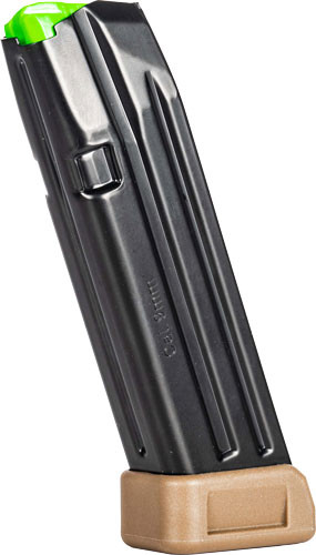 Mec-Gar Magazines Glock 17 Extended Anti Friction 9mm 20rd Magazine, FDE - MGG172005A