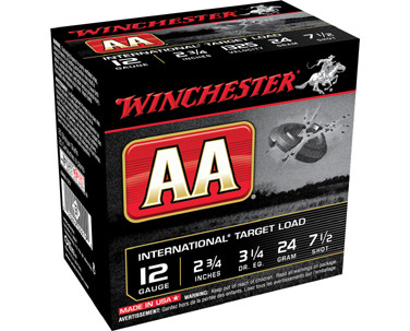 Winchester AA International 12GA 2.75 #7.5