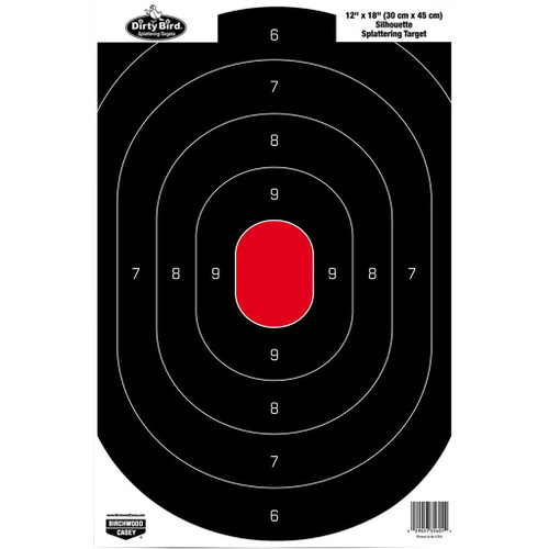 Birchwood Casey Dirty Bird Target Silhouette 12x18 in. 8 Pack