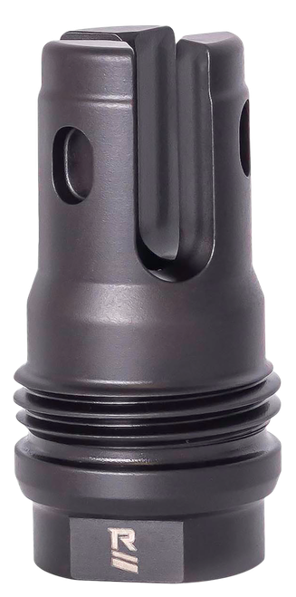 Rugged Suppressor R3 Flash Mitigation System Black with M18x1 tpi Threads & 2.13" OAL for 7.62mm Radiant762 Surge762 Razor762 Micro30 Suppressors