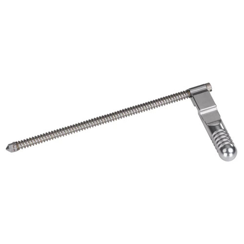 Volquartsen Custom Extended Bolt Handle and Recoil Rod Assembly for 10/22 Silver - VF10EB-S
