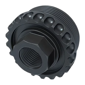 Lantac ADC DT 5/8x24 TI Hub - HUB-ADC-DT-762-TI