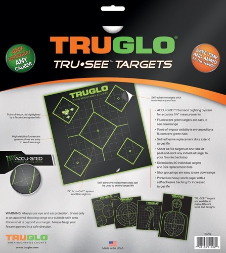 Truglo Tru-See Reactive Target 5 Daimond 12-PACK