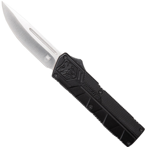 Cobratec Lightweight OTF Black 3.25" Drop Point