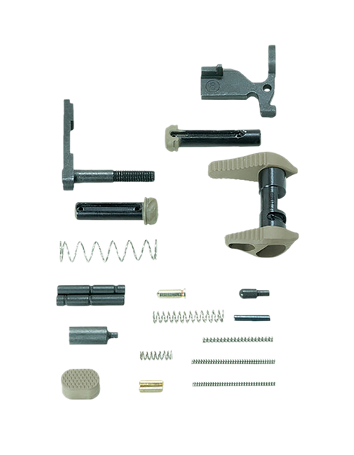 Timber Creek Outdoors AR Lower Parts Kit Flat Dark Earth Aluminum