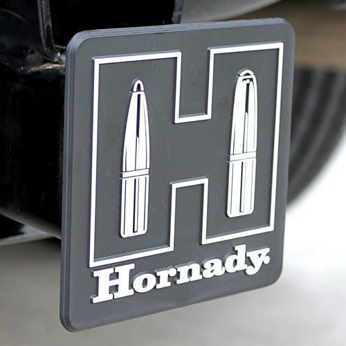 Hornady Hitch Cover Black/White Plastic 2.0" Long - 99132