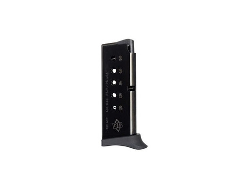 Diamondback Firearms Magazine 380 ACP 6-Round W/Fngr ACP