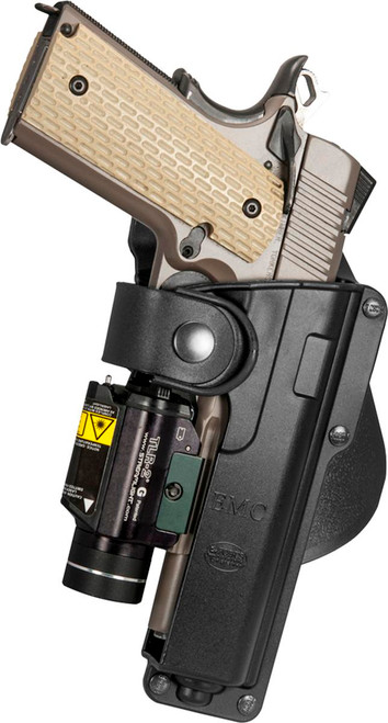 Fobus Fullsize 1911 W/Lzr/Lite Pdl Holster