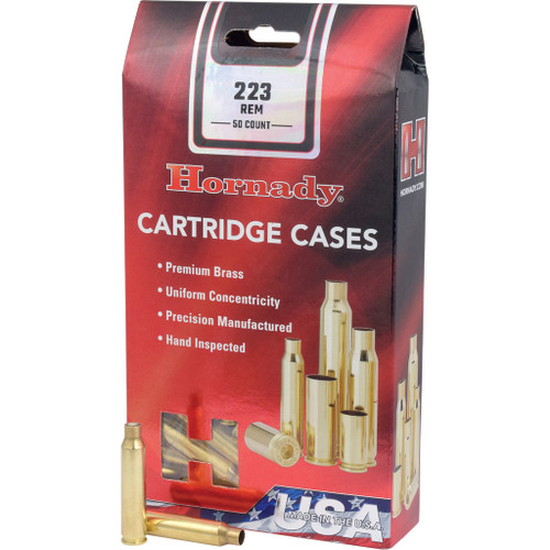 Hornady Unprimed Brass 223 Rem. 50 Pack