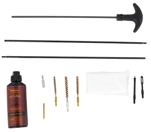 Outers Brass Rod Rifle Kit Small Bore 17/204/22 Caliber 9 Pieces