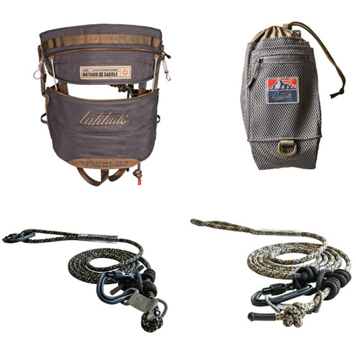 Latitude Method 3 XL Saddle Starter Kit Gray - SSK-M3-XL-SK