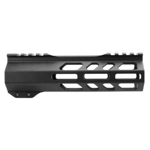 Tacfire Ace 20 Series Free Floating M-LOK Handguard 7" Black - HG20-7