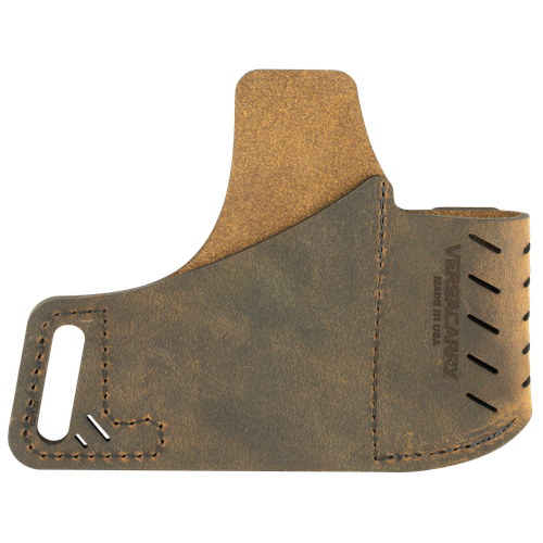 Versacarry Commander OWB Size 3 Distressed Brown Belt Slide Fits Sig P290 Right - 62103