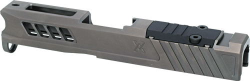 True Precision Slide W/RMS Cut & Plate Stealth Gray For G43
