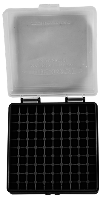 Berrys Ammo Box 22LR Clear/Black Polypropylene 100-Round