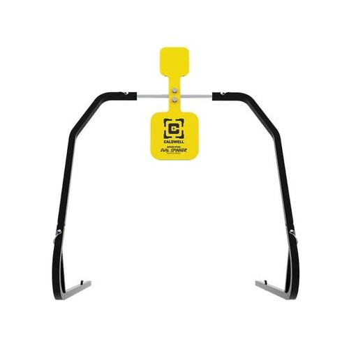 Aob Caldwell AR500 Dual Spinner Target Yellow