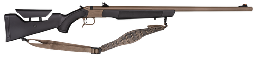 CVA Accura LR-X 50 Cal 209 Primer 30" Flat Dark Earth Nitride Cerakote Fluted Threaded Barrel, Picatinny Rail Receiver, Black Adj Comb Synthetic Stock