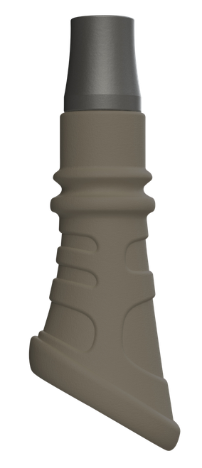 Foxpro Jackal-N-Hyde Closed Call Double Reed Prey Sounds Attracts Predators Tan