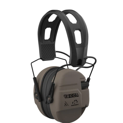 Walkers Game Ear Recon Digital Muff Over the Head 26dB Flat Dark Earth - GWP-RECM-FDE