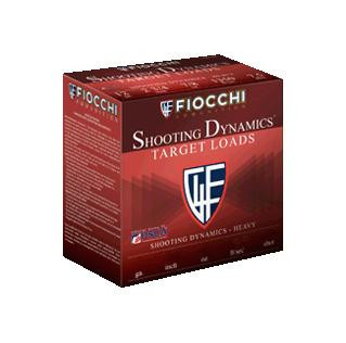 Fiocchi Shooting Dynamics Shotshells 12 ga 2-3/4" 1-1/8oz #8 25/ct