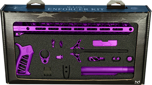 Timber Creek Outdoors Enforcer Complete Build Kit Purple Anodized for AR-15