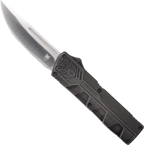 Cobratec Lightweight OTF Stonewash 3.25" Drop Point
